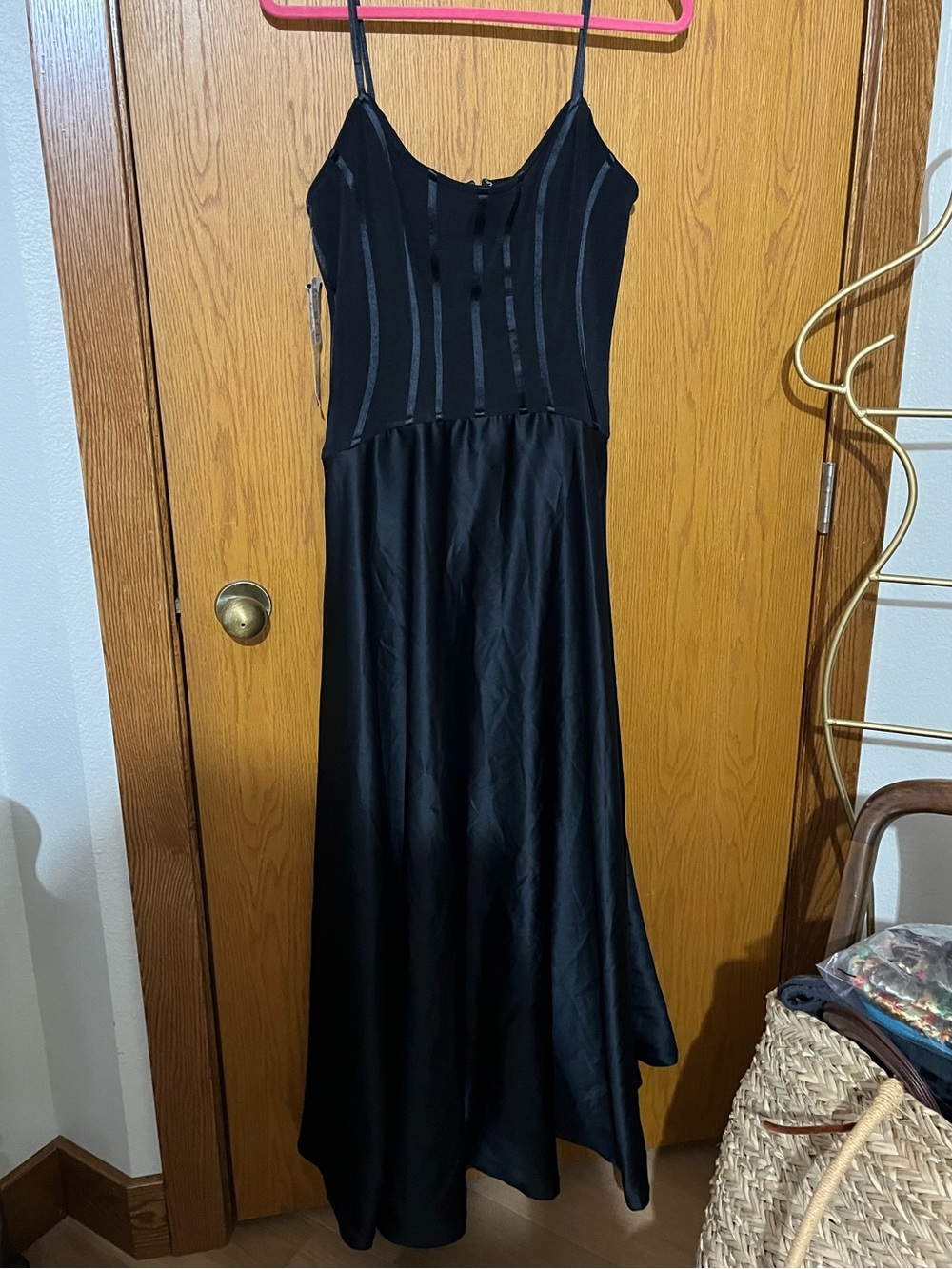 Vintage Beri -JayBlack Satin Maxi Slip Dress